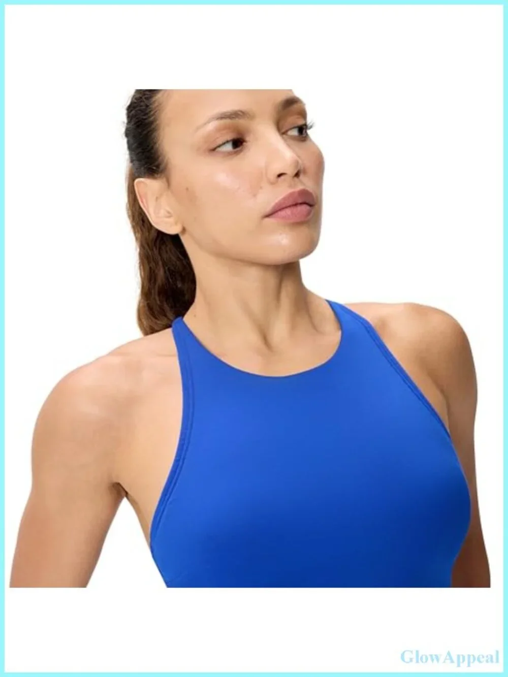 Women's Bikini Top with Removable Cups, Chlorine Resistant, Quick Dry, Soft